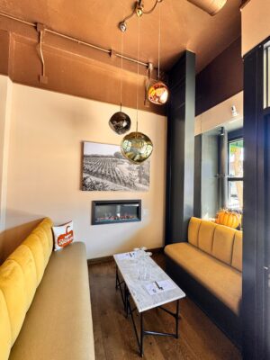 Decemil Wine Tasting Room in downtown Paso Robles this was a commercial tenant improvement project by design build general contractor jm construction